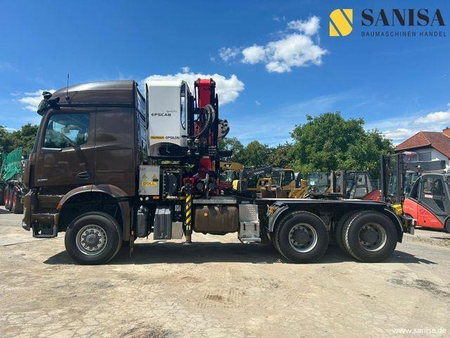 Mercedes-Benz Arocs 3351/6x6/Palfinger Epolsion S260/Langholz - شاحنة جرار: صور 3 Mercedes-Benz Arocs 3351/6x6/Palfinger Epolsion S260/Langholz - شاحنة جرار: صور 3