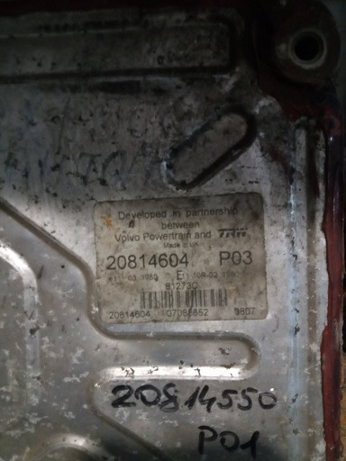 EDC RENAULT 20814604 P03 - كتلة التحكم - شاحنة: صور 1 EDC RENAULT 20814604 P03 - كتلة التحكم - شاحنة: صور 1