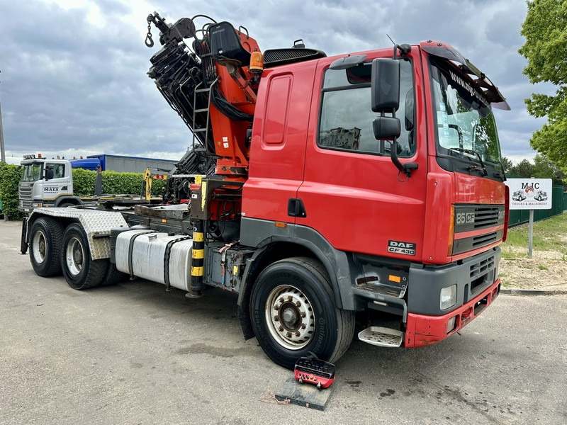 DAF 85 CF 430 6x4 CRANE PK 32.000 F (7x) + WINCH - EURO 2 - MANUAL ZF - HUB REDUCTION / STEEL SPRING - BE TRUCK - شاحنة جرار: صور 2 DAF 85 CF 430 6x4 CRANE PK 32.000 F (7x) + WINCH - EURO 2 - MANUAL ZF - HUB REDUCTION / STEEL SPRING - BE TRUCK - شاحنة جرار: صور 2