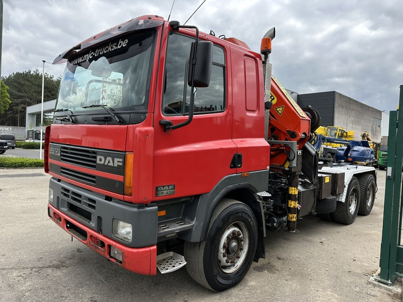DAF 85 CF 430 6x4 CRANE PK 32.000 F (7x) + WINCH - EURO 2 - MANUAL ZF - HUB REDUCTION / STEEL SPRING - BE TRUCK - شاحنة جرار: صور 3 DAF 85 CF 430 6x4 CRANE PK 32.000 F (7x) + WINCH - EURO 2 - MANUAL ZF - HUB REDUCTION / STEEL SPRING - BE TRUCK - شاحنة جرار: صور 3