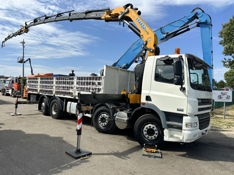 DAF CF 85.360 8x2 + CRANE (25m!) EFFER 305 6S + JIB 4S + ROTATOR - PLATORM 7m60 - LIFT + STEERING AXLE - EURO 5 - BE - شاحنات مسطحة, شاحنة كرين: صور 2 DAF CF 85.360 8x2 + CRANE (25m!) EFFER 305 6S + JIB 4S + ROTATOR - PLATORM 7m60 - LIFT + STEERING AXLE - EURO 5 - BE - شاحنات مسطحة, شاحنة كرين: صور 2