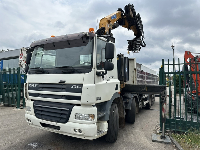 DAF CF 85.360 8x2 + CRANE (25m!) EFFER 305 6S + JIB 4S + ROTATOR - PLATORM 7m60 - LIFT + STEERING AXLE - EURO 5 - BE - شاحنة كرين: صور 4 DAF CF 85.360 8x2 + CRANE (25m!) EFFER 305 6S + JIB 4S + ROTATOR - PLATORM 7m60 - LIFT + STEERING AXLE - EURO 5 - BE - شاحنة كرين: صور 4