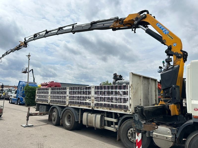 DAF CF 85.360 8x2 + KRAN (25m!) EFFER 305 6S + JIB 4S + ROTATOR - PLATORM 7m60 - LIFT + STEERING AXLE - EURO 5 - BE - شاحنات مسطحة, شاحنة كرين: صور 3 DAF CF 85.360 8x2 + KRAN (25m!) EFFER 305 6S + JIB 4S + ROTATOR - PLATORM 7m60 - LIFT + STEERING AXLE - EURO 5 - BE - شاحنات مسطحة, شاحنة كرين: صور 3
