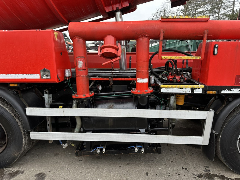 فراغ شاحنة DAF CF 85.360 8x4 LAGRAM (Bekker) 18m³ KOLKENZUIGER / HYDROCUREUR / VACUUM TRUCK - MANUAL ZF - STEEL SPRING / BIG AXLES HUB REDUCTION - BE TRUCK: صور 20