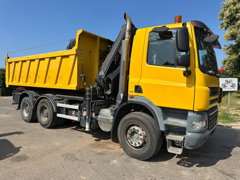 DAF CF 85.410 6X4 21T HOOKLIFT + CRANE HIAB 166-3 HIPRO + ROTATOR - 5/6F - RETARDER - TÜV 10/2025 - EURO 5 - BE TRUCK - شاحنة ذات الخطاف, شاحنة كرين: صور 2 DAF CF 85.410 6X4 21T HOOKLIFT + CRANE HIAB 166-3 HIPRO + ROTATOR - 5/6F - RETARDER - TÜV 10/2025 - EURO 5 - BE TRUCK - شاحنة ذات الخطاف, شاحنة كرين: صور 2