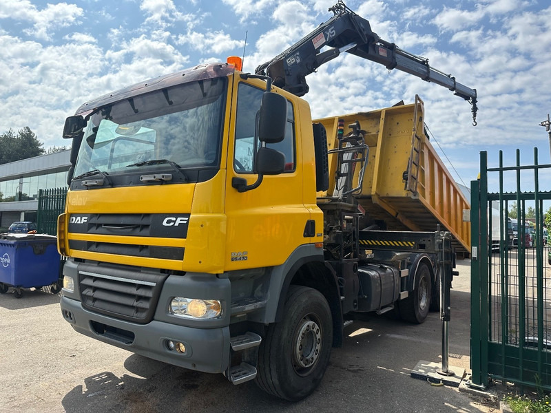 DAF CF 85.410 6X4 21T HOOKLIFT + CRANE HIAB 166-3 HIPRO + ROTATOR - 5/6F - RETARDER - TÜV 10/2025 - EURO 5 - BE TRUCK - شاحنة ذات الخطاف, شاحنة كرين: صور 4 DAF CF 85.410 6X4 21T HOOKLIFT + CRANE HIAB 166-3 HIPRO + ROTATOR - 5/6F - RETARDER - TÜV 10/2025 - EURO 5 - BE TRUCK - شاحنة ذات الخطاف, شاحنة كرين: صور 4
