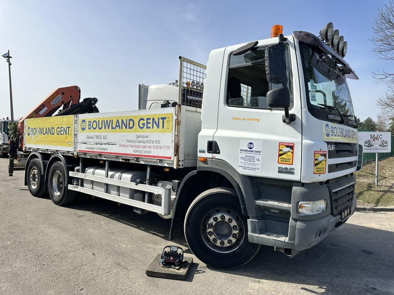 DAF CF 85.460 6x2 LIFT+LENK ACHSE + KRAN PALFINGER PK 18500 (3x) + RADIO + ROTATOR - EURO 5 - AS TRONIC - BE TRUCK - الشاسيه شاحنة, شاحنة كرين: صور 1 DAF CF 85.460 6x2 LIFT+LENK ACHSE + KRAN PALFINGER PK 18500 (3x) + RADIO + ROTATOR - EURO 5 - AS TRONIC - BE TRUCK - الشاسيه شاحنة, شاحنة كرين: صور 1