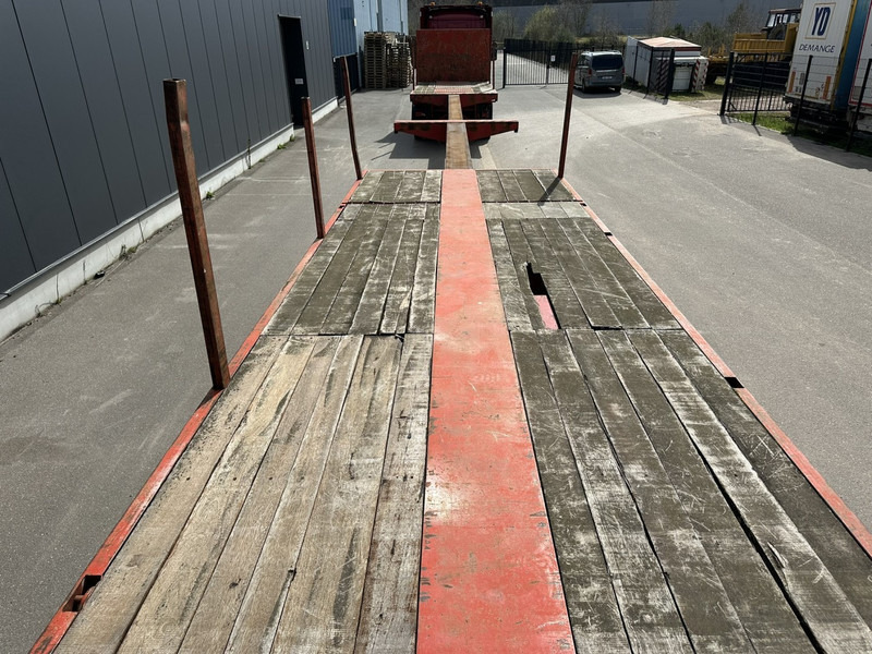 نصف مقطورة مسطحة Faymonville T5AZG 48T - 28m! TELEMAX / TELETRAILER - 3 HYDR STEERING AXLES - BPW - BELGIAN REGISTRATION: صور 15