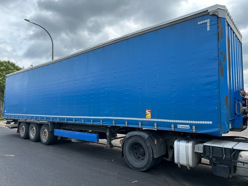 Krone 3-AXLES TRAILER - SAF DISC - LIFT + STEERING AXLE - TAILLIFT - الخيمة نصف مقطورة: صور 5 Krone 3-AXLES TRAILER - SAF DISC - LIFT + STEERING AXLE - TAILLIFT - الخيمة نصف مقطورة: صور 5