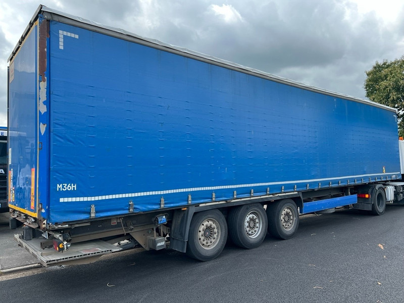 Krone 3-AXLES TRAILER - SAF DISC - LIFT + STEERING AXLE - TAILLIFT - الخيمة نصف مقطورة: صور 4 Krone 3-AXLES TRAILER - SAF DISC - LIFT + STEERING AXLE - TAILLIFT - الخيمة نصف مقطورة: صور 4