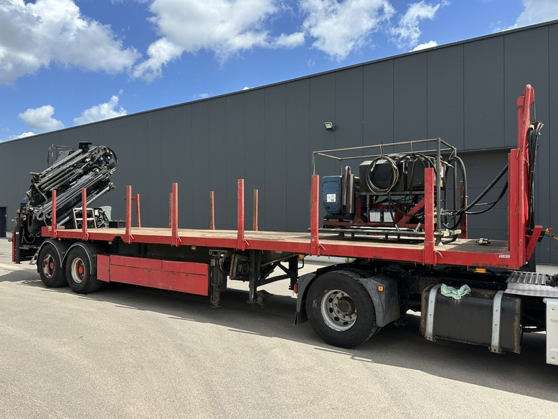 Kwb 2-AXLES PLATFORM + CRANE + HIAB 377 E-4 HIPRO + JIB 100X-3 + RADIO + ROTATOR - SAF axles - AIR SUSPENISION - BELGIAN REG. - نصف مقطورة مسطحة: صور 3 Kwb 2-AXLES PLATFORM + CRANE + HIAB 377 E-4 HIPRO + JIB 100X-3 + RADIO + ROTATOR - SAF axles - AIR SUSPENISION - BELGIAN REG. - نصف مقطورة مسطحة: صور 3