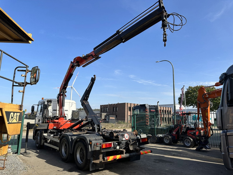 MAN TGA 33.360 6x4 HAAKSYSTEEM + KRAAN PALFINGER PK 15002 - MANUEEL - BLADVERIGN - NAAFREDUCTIE - BE TRUCK - شاحنة ذات الخطاف, شاحنة كرين: صور 5 MAN TGA 33.360 6x4 HAAKSYSTEEM + KRAAN PALFINGER PK 15002 - MANUEEL - BLADVERIGN - NAAFREDUCTIE - BE TRUCK - شاحنة ذات الخطاف, شاحنة كرين: صور 5