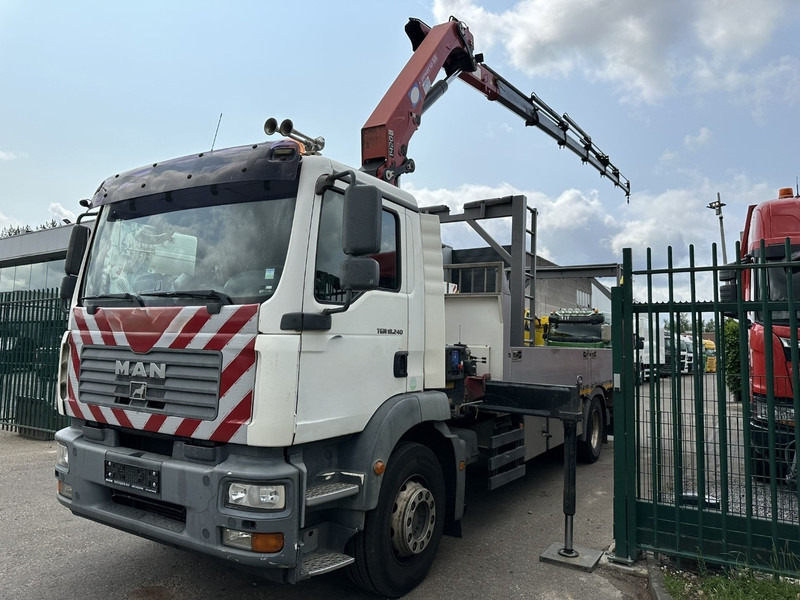 MAN TGM 18.240 4x2 + 2010 CRANE HMF 1420 K6 (17.5m! 6x) RADIO - PLATFORM 6m60 - MANUAL - EURO 3 - BE TRUCK - شاحنات مسطحة, شاحنة كرين: صور 3 MAN TGM 18.240 4x2 + 2010 CRANE HMF 1420 K6 (17.5m! 6x) RADIO - PLATFORM 6m60 - MANUAL - EURO 3 - BE TRUCK - شاحنات مسطحة, شاحنة كرين: صور 3