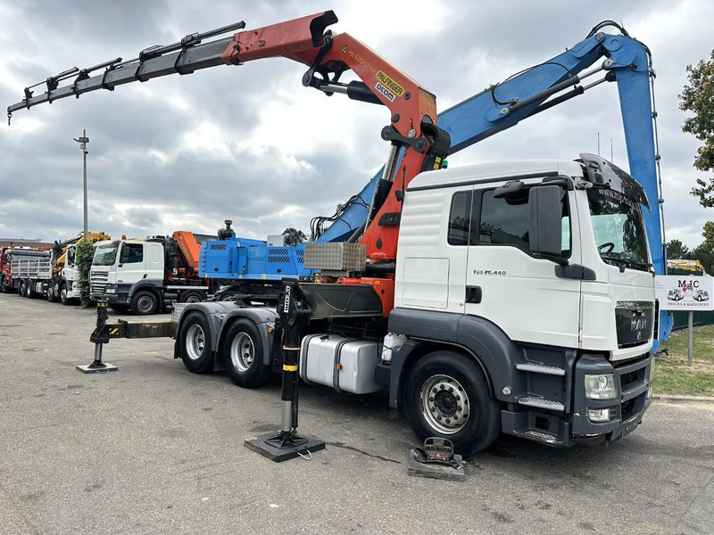 MAN TGS 26.440 6X4 SZM + (22m) KRAN PALFINGER PK62002 E 6x H + 1ME - RETARDER - EURO 5 - BE TRUCK - شاحنة جرار: صور 2 MAN TGS 26.440 6X4 SZM + (22m) KRAN PALFINGER PK62002 E 6x H + 1ME - RETARDER - EURO 5 - BE TRUCK - شاحنة جرار: صور 2