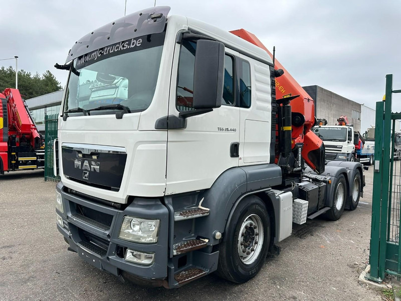 MAN TGS 26.440 6X4 SZM + (22m) KRAN PALFINGER PK62002 E 6x H + 1ME - RETARDER - EURO 5 - BE TRUCK - شاحنة جرار: صور 3 MAN TGS 26.440 6X4 SZM + (22m) KRAN PALFINGER PK62002 E 6x H + 1ME - RETARDER - EURO 5 - BE TRUCK - شاحنة جرار: صور 3