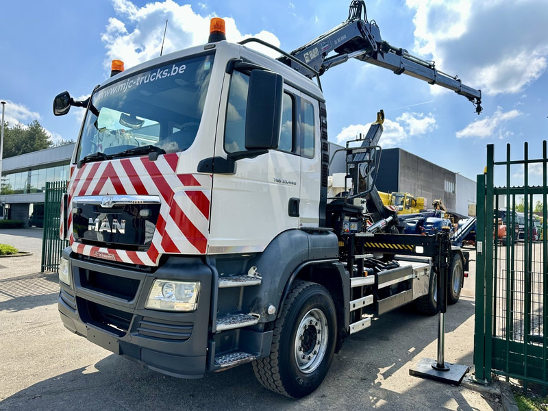 MAN TGS 33.440 6x4 BB HOOKLIFT + CRANE HIAB 166 E-3 HIDUO - RADIO - ROTATOR - EURO 5 - BE TRUCK - شاحنة ذات الخطاف, شاحنة كرين: صور 5 MAN TGS 33.440 6x4 BB HOOKLIFT + CRANE HIAB 166 E-3 HIDUO - RADIO - ROTATOR - EURO 5 - BE TRUCK - شاحنة ذات الخطاف, شاحنة كرين: صور 5