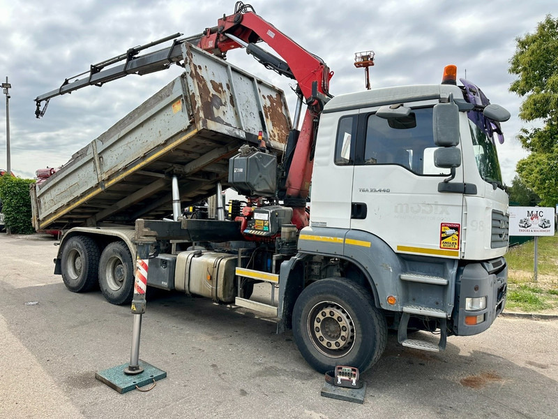 MAN TGS 33.440 6x4 TIPPER + CRANE FASSI F230 - 5x HYDR - 5/6 F Rotator - BIG AXLES HUB REDUCTION / STEEL SPRING - قلابات, شاحنة كرين: صور 1 MAN TGS 33.440 6x4 TIPPER + CRANE FASSI F230 - 5x HYDR - 5/6 F Rotator - BIG AXLES HUB REDUCTION / STEEL SPRING - قلابات, شاحنة كرين: صور 1