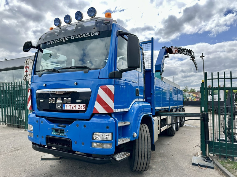 MAN TGS 35.400 8x4 TRIDEM + (32.5m) CRANE HMF 4720 K6 + JIB FJ1000 K4 - PLATFORM 6m - LIFT/STEERING - RADIO - 5E F - BE TRUCK - شاحنة كرين: صور 3 MAN TGS 35.400 8x4 TRIDEM + (32.5m) CRANE HMF 4720 K6 + JIB FJ1000 K4 - PLATFORM 6m - LIFT/STEERING - RADIO - 5E F - BE TRUCK - شاحنة كرين: صور 3