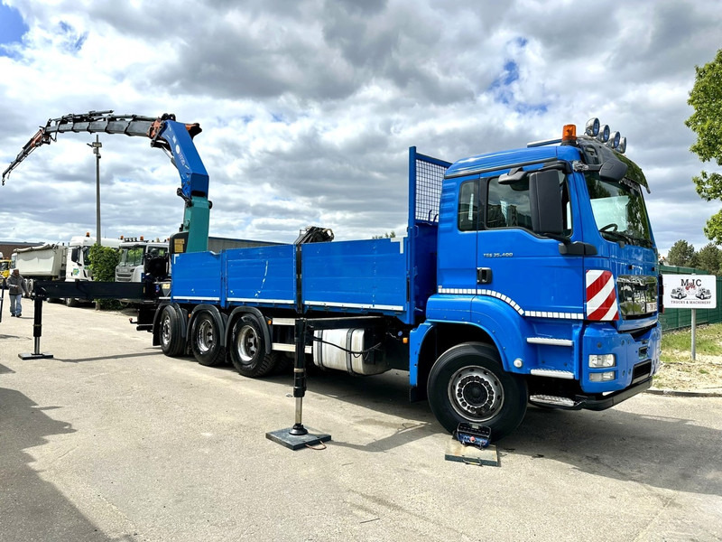 MAN TGS 35.400 8x4 TRIDEM + (32.5m) KRAN HMF 4720 K6 + JIB FJ1000 K4 - PRITSCHE 6m - LIFT/LENK ACHSE - RADIO - 5E F - BELGISCHE LKW - شاحنات مسطحة, شاحنة كرين: صور 2 MAN TGS 35.400 8x4 TRIDEM + (32.5m) KRAN HMF 4720 K6 + JIB FJ1000 K4 - PRITSCHE 6m - LIFT/LENK ACHSE - RADIO - 5E F - BELGISCHE LKW - شاحنات مسطحة, شاحنة كرين: صور 2
