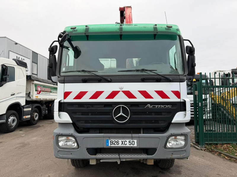 Mercedes-Benz ACTROS 1832 MP2 4x2 2-WAY TIPPER + CRANE - HMF 1063 K 2 - 5/6F - BORDMATIC - EPS 3 PEDALES - BIG AXLE HUB REDUCTION - 356.000km - FR TRUCK - قلابات, شاحنة كرين: صور 2 Mercedes-Benz ACTROS 1832 MP2 4x2 2-WAY TIPPER + CRANE - HMF 1063 K 2 - 5/6F - BORDMATIC - EPS 3 PEDALES - BIG AXLE HUB REDUCTION - 356.000km - FR TRUCK - قلابات, شاحنة كرين: صور 2