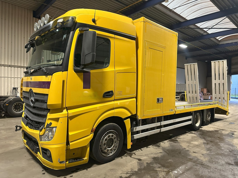 Mercedes-Benz ACTROS 2745 6x2 OPRIJWAGEN / AUTOTRANSPORTER / MACHINE TRANSPORTER - WINCH - 6m10 - EURO 5 - LIFT AXLE - HYDR RAMPS - NL TRUCK - سيارة السحب للتصليح: صور 2 Mercedes-Benz ACTROS 2745 6x2 OPRIJWAGEN / AUTOTRANSPORTER / MACHINE TRANSPORTER - WINCH - 6m10 - EURO 5 - LIFT AXLE - HYDR RAMPS - NL TRUCK - سيارة السحب للتصليح: صور 2