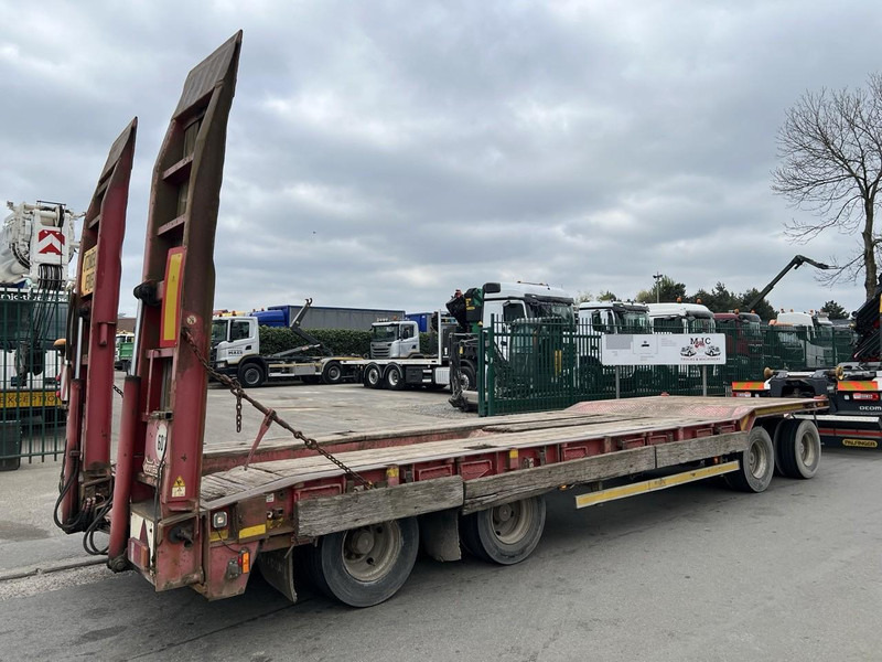 Nooteboom ASD-40-22 40T - 4-AS DIEPLADER 8,60M X 3,05M - HYDR RAMPEN + VERBREDERS - BLADVERING - TROMMELREMMEN - عربة مسطحة منخفضة مقطورة: صور 4 Nooteboom ASD-40-22 40T - 4-AS DIEPLADER 8,60M X 3,05M - HYDR RAMPEN + VERBREDERS - BLADVERING - TROMMELREMMEN - عربة مسطحة منخفضة مقطورة: صور 4