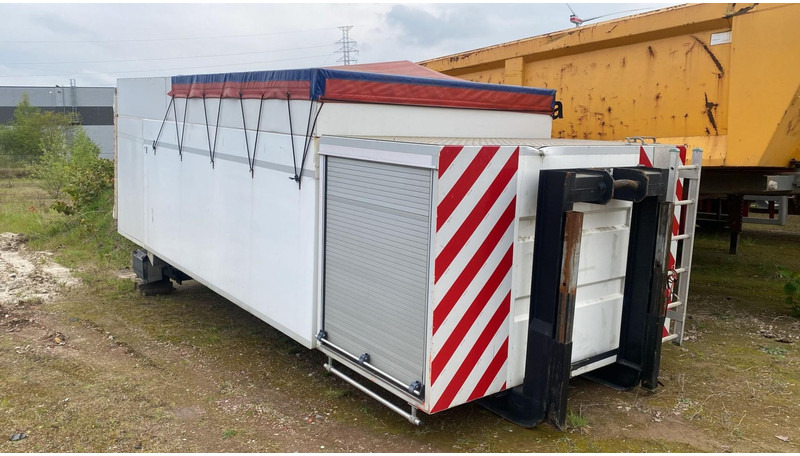 Onbekend MATERIAAL AFZETCONTAINER / STORAGE ROLL-OFF TIPPER + D'HOLLANDIA LAADKLEP / TAILLIFT / LBW - حاوية هوك لفت: صور 1 Onbekend MATERIAAL AFZETCONTAINER / STORAGE ROLL-OFF TIPPER + D'HOLLANDIA LAADKLEP / TAILLIFT / LBW - حاوية هوك لفت: صور 1