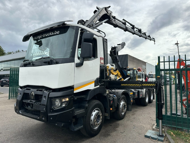 Renault C460 8x4 + (19m!) KRAN HIAB 288 E-6 HIDUO - RADIO - 5/6 F - STEEL SPRING / HUB REDUCTION - BE TRUCK - شاحنة ذات الخطاف, شاحنة كرين: صور 3 Renault C460 8x4 + (19m!) KRAN HIAB 288 E-6 HIDUO - RADIO - 5/6 F - STEEL SPRING / HUB REDUCTION - BE TRUCK - شاحنة ذات الخطاف, شاحنة كرين: صور 3