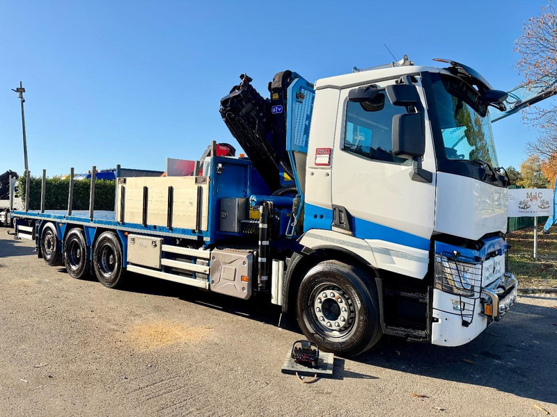 Renault C480 8x4 TRIDEM + CRANE (20m!) PALFINGER PK33002-EH E (6x) - PLATFORM 8m25 - LIFT/STEERING - GOOD TIRES - BE TRUCK - شاحنة كرين: صور 2 Renault C480 8x4 TRIDEM + CRANE (20m!) PALFINGER PK33002-EH E (6x) - PLATFORM 8m25 - LIFT/STEERING - GOOD TIRES - BE TRUCK - شاحنة كرين: صور 2