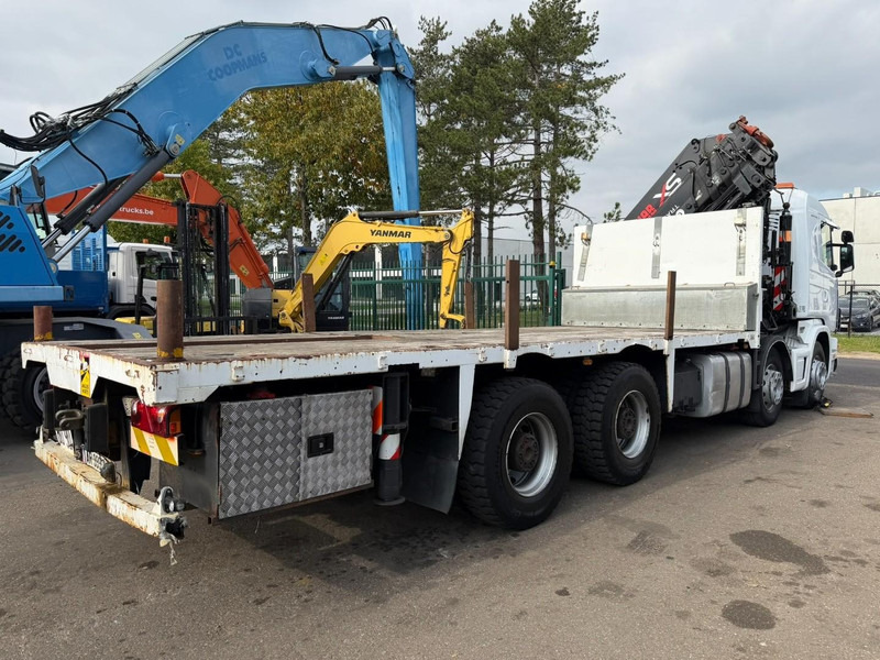 Scania 114C-380 8x4 + CRANE HIAB 700 E-5 - PLATFORM 6m80 + TWISTLOCKS - MANUAL - RETARDER - STEEL SPRING / BIG AXLE HUB REDUCTION - AP ACHSEN - شاحنة كرين: صور 4 Scania 114C-380 8x4 + CRANE HIAB 700 E-5 - PLATFORM 6m80 + TWISTLOCKS - MANUAL - RETARDER - STEEL SPRING / BIG AXLE HUB REDUCTION - AP ACHSEN - شاحنة كرين: صور 4