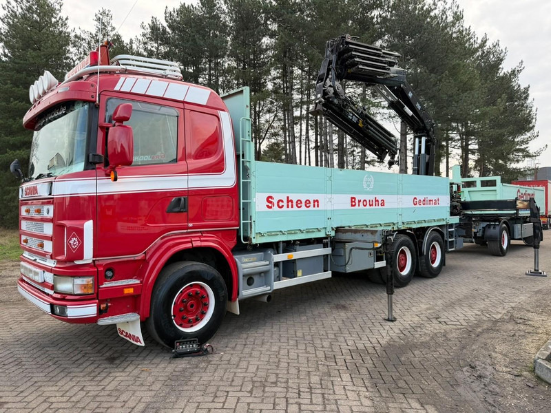Scania 164L-480 V8 6x4 + CRANE HIAB 350-4 + JIB 90-4 - *TOP CONDITION* - ROTATOR - RADIO - RETARDER - STEEL SPRING / HUB REDUCTION - BE TRUCK - شاحنة كرين: صور 3 Scania 164L-480 V8 6x4 + CRANE HIAB 350-4 + JIB 90-4 - *TOP CONDITION* - ROTATOR - RADIO - RETARDER - STEEL SPRING / HUB REDUCTION - BE TRUCK - شاحنة كرين: صور 3