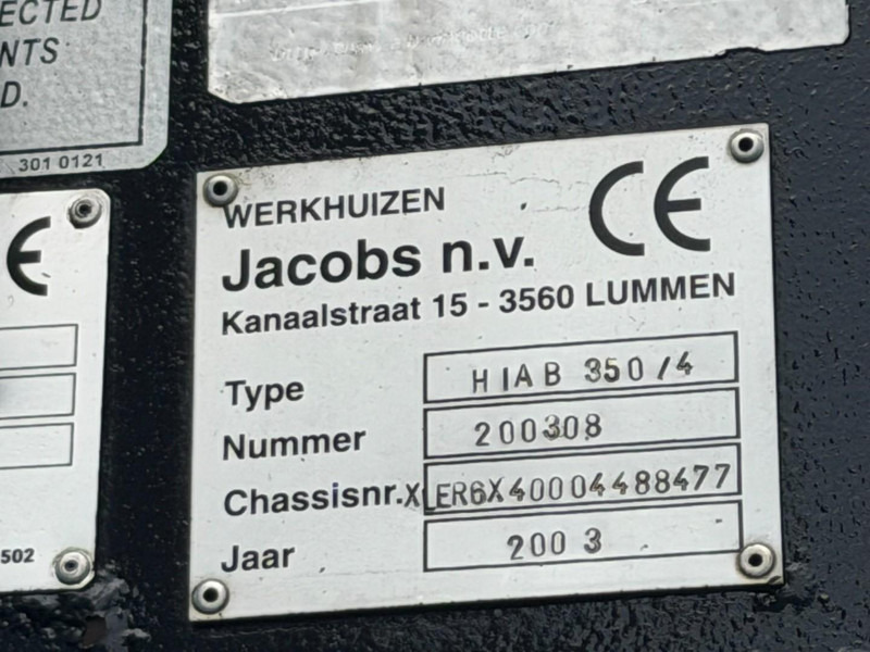 Scania 164L-480 V8 6x4 + CRANE HIAB 350-4 + JIB 90-4 - *TOP CONDITION* - ROTATOR - RADIO - RETARDER - STEEL SPRING / HUB REDUCTION - BE TRUCK - شاحنة كرين: صور 5 Scania 164L-480 V8 6x4 + CRANE HIAB 350-4 + JIB 90-4 - *TOP CONDITION* - ROTATOR - RADIO - RETARDER - STEEL SPRING / HUB REDUCTION - BE TRUCK - شاحنة كرين: صور 5