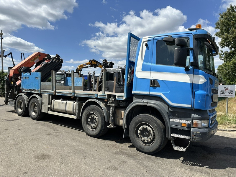 Scania G440 8x4 + (25m!) CRANE PALFINGER PK78002 SH G 8x + WINCH - PLATFORM 6m25 - MANUAL - HUB REDUCTION - STEEL SPRING - EURO 5 - BE TRUCK - شاحنة كرين: صور 2 Scania G440 8x4 + (25m!) CRANE PALFINGER PK78002 SH G 8x + WINCH - PLATFORM 6m25 - MANUAL - HUB REDUCTION - STEEL SPRING - EURO 5 - BE TRUCK - شاحنة كرين: صور 2