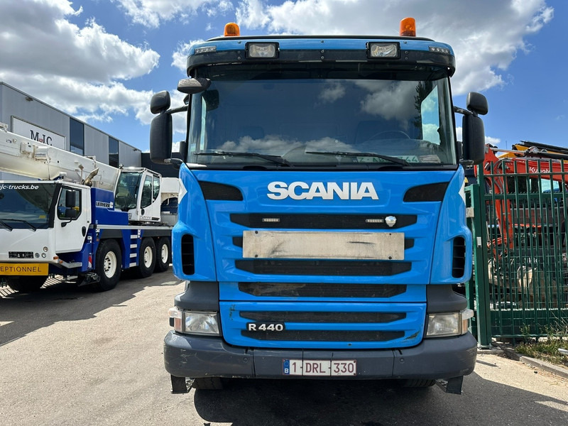 Scania G440 8x4 PRITSCHE + (25m!) KRAN PALFINGER PK78002 SH G 8x + WINCH - PLATFORM 6m25 - SCHALT - AP ACHSEN - BLATT - EURO 5 - BELGISCHE - شاحنات مسطحة, شاحنة كرين: صور 3 Scania G440 8x4 PRITSCHE + (25m!) KRAN PALFINGER PK78002 SH G 8x + WINCH - PLATFORM 6m25 - SCHALT - AP ACHSEN - BLATT - EURO 5 - BELGISCHE - شاحنات مسطحة, شاحنة كرين: صور 3