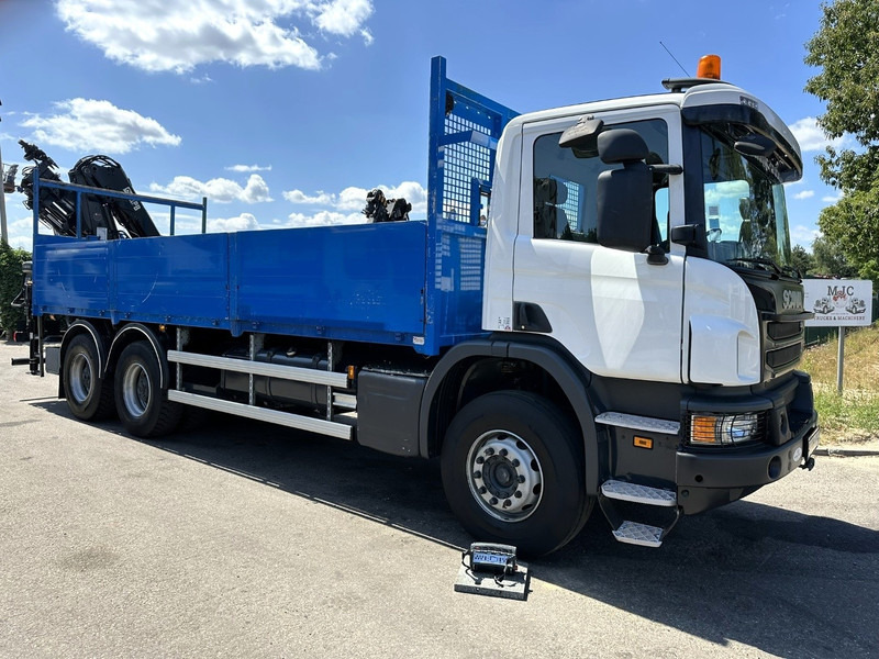 Scania P410 6x4 + CRANE HIAB 166 ES-4 - RETARDER - ROTATOR - PLATFORM 6m80 - BIG AXLES HUB REDUCTION - STEEL SPRING - شاحنة كرين: صور 3 Scania P410 6x4 + CRANE HIAB 166 ES-4 - RETARDER - ROTATOR - PLATFORM 6m80 - BIG AXLES HUB REDUCTION - STEEL SPRING - شاحنة كرين: صور 3