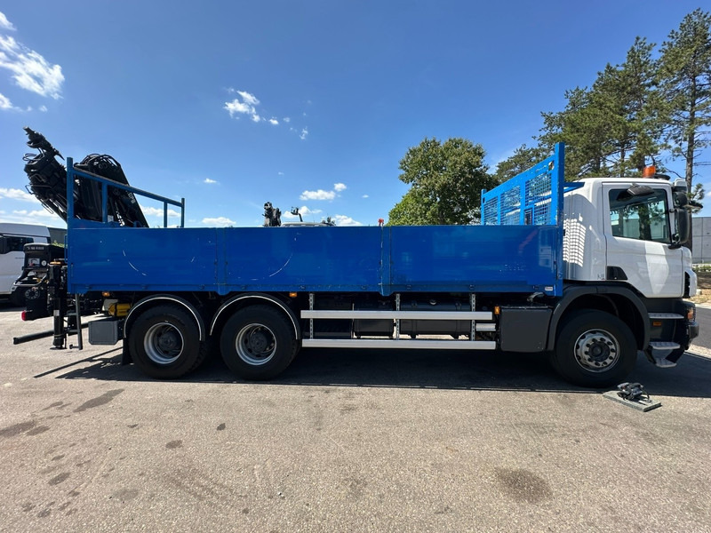 Scania P410 6x4 + CRANE HIAB 166 ES-4 - RETARDER - ROTATOR - PLATFORM 6m80 - BIG AXLES HUB REDUCTION - STEEL SPRING - شاحنة كرين: صور 5 Scania P410 6x4 + CRANE HIAB 166 ES-4 - RETARDER - ROTATOR - PLATFORM 6m80 - BIG AXLES HUB REDUCTION - STEEL SPRING - شاحنة كرين: صور 5