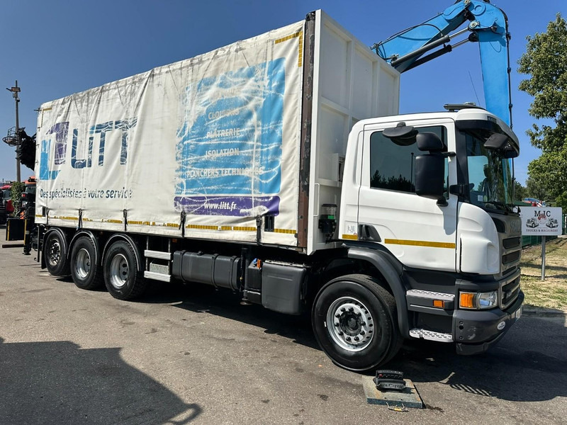 Scania P410 8x4 TRIDEM + CRANE HIAB 244 EP-4 HIDUO - RETARDER - LIFT + STEERING AXLE - *327.000km* - RADIO - شاحنة كرين: صور 2 Scania P410 8x4 TRIDEM + CRANE HIAB 244 EP-4 HIDUO - RETARDER - LIFT + STEERING AXLE - *327.000km* - RADIO - شاحنة كرين: صور 2