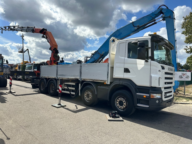 Scania R420 8x4 + CRANE PALFINGER PK44002 F (7x) + Rotator - 6m50 platform - Manual - - شاحنات مسطحة, شاحنة كرين: صور 2 Scania R420 8x4 + CRANE PALFINGER PK44002 F (7x) + Rotator - 6m50 platform - Manual - - شاحنات مسطحة, شاحنة كرين: صور 2