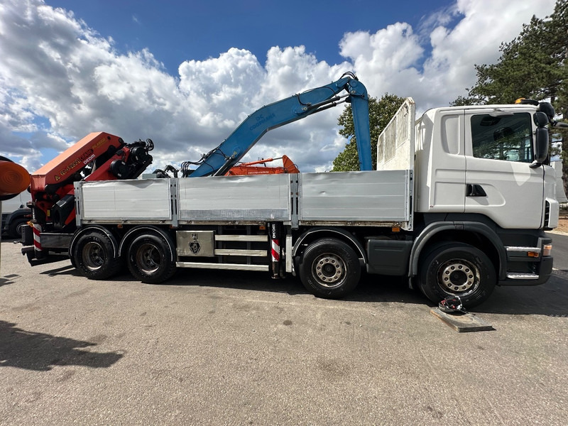 Scania R420 8x4 + CRANE PALFINGER PK44002 F (7x) + Rotator - 6m50 platform - Manual - - شاحنات مسطحة, شاحنة كرين: صور 3 Scania R420 8x4 + CRANE PALFINGER PK44002 F (7x) + Rotator - 6m50 platform - Manual - - شاحنات مسطحة, شاحنة كرين: صور 3