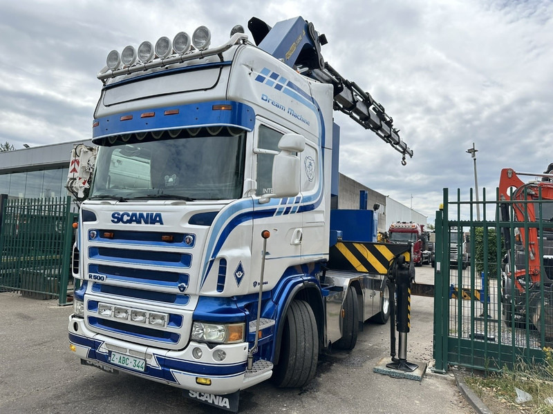 Scania R500 8x2 ZSM + KRAN 100Tm! PALFINGER PK100002 G 8x + 1 ME - RETARDER - ALCOA DURA BRIGHT - LIFT + STEERING - 5/6 HYDR F - TÜV 05/2026 - TOP CONDITION - شاحنة جرار: صور 4 Scania R500 8x2 ZSM + KRAN 100Tm! PALFINGER PK100002 G 8x + 1 ME - RETARDER - ALCOA DURA BRIGHT - LIFT + STEERING - 5/6 HYDR F - TÜV 05/2026 - TOP CONDITION - شاحنة جرار: صور 4