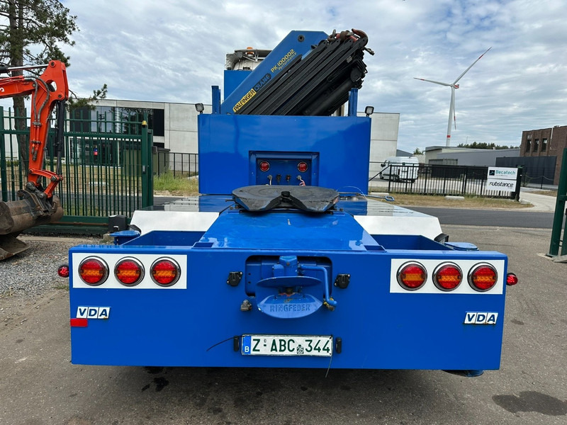 شاحنة جرار Scania R500 8x2 ZSM + KRAN 100Tm! PALFINGER PK100002 G 8x + 1 ME - RETARDER - ALCOA DURA BRIGHT - LIFT + STEERING - 5/6 HYDR F - TÜV 05/2026 - TOP CONDITION: صور 20