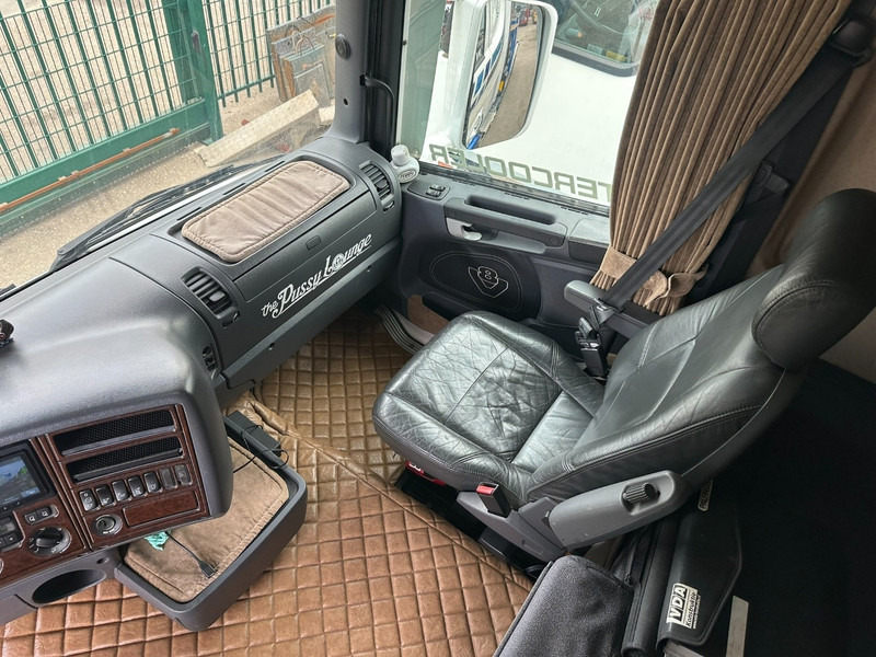 شاحنة جرار Scania R500 8x2 ZSM + KRAN 100Tm! PALFINGER PK100002 G 8x + 1 ME - RETARDER - ALCOA DURA BRIGHT - LIFT + STEERING - 5/6 HYDR F - TÜV 05/2026 - TOP CONDITION: صور 15