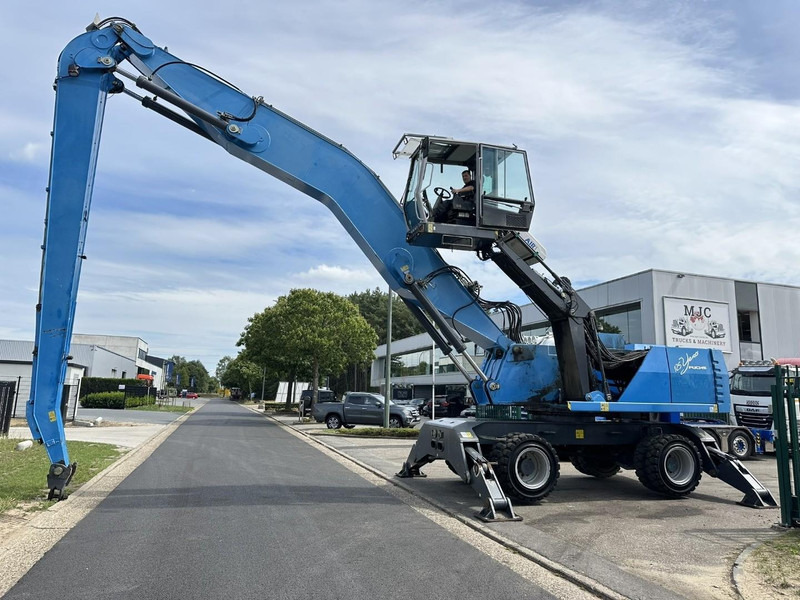 Terex FUCHS MHL 360 OVERSLAGKRAAN / MATERIAL HANDLER / UMSCHLAGBAGGER - TOP ZUSTAND - حفارة على عجلات: صور 4 Terex FUCHS MHL 360 OVERSLAGKRAAN / MATERIAL HANDLER / UMSCHLAGBAGGER - TOP ZUSTAND - حفارة على عجلات: صور 4
