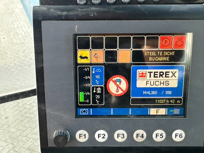 حفارة النقل والشحن Terex MHL 360 OVERSLAGKRAAN / MATERIAL HANDLER / UMSCHLAGBAGGER - TOP ZUSTAND: صور 7