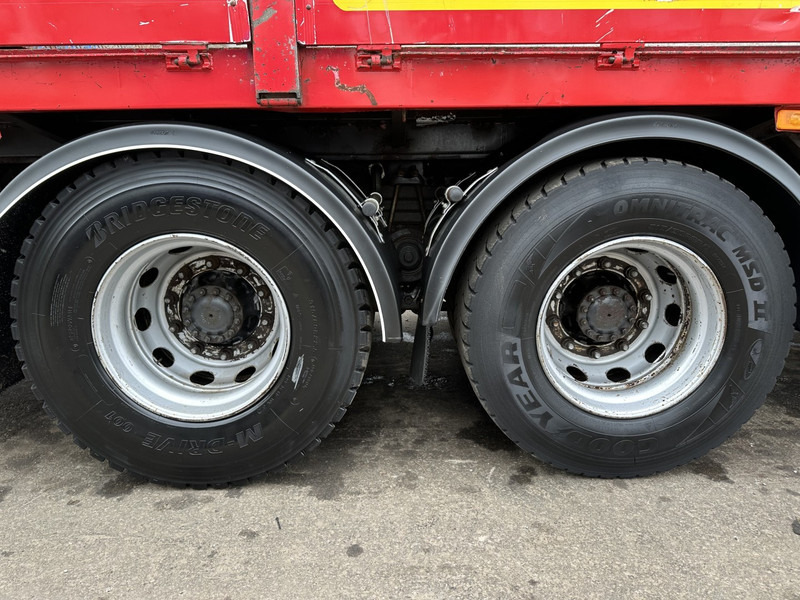 شاحنات مسطحة, شاحنة كرين Volvo FH 400 8X4 + HIAB 130 R - STEEL SPRING / BLATT / BALLIESTAS - I SHIFT - BELGIAN TRUCK: صور 7
