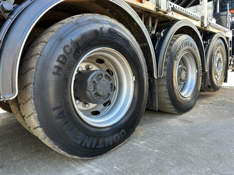 شاحنات مسطحة, شاحنة كرين Volvo FH 420 8x4 TRIDEM + KRAAN HIAB 408 E-8 HIPRO + WINCH - 63.000km ONLY - CREWCAB 4 SEATER - PLATFORM 7m - TOP CONDITION: صور 16