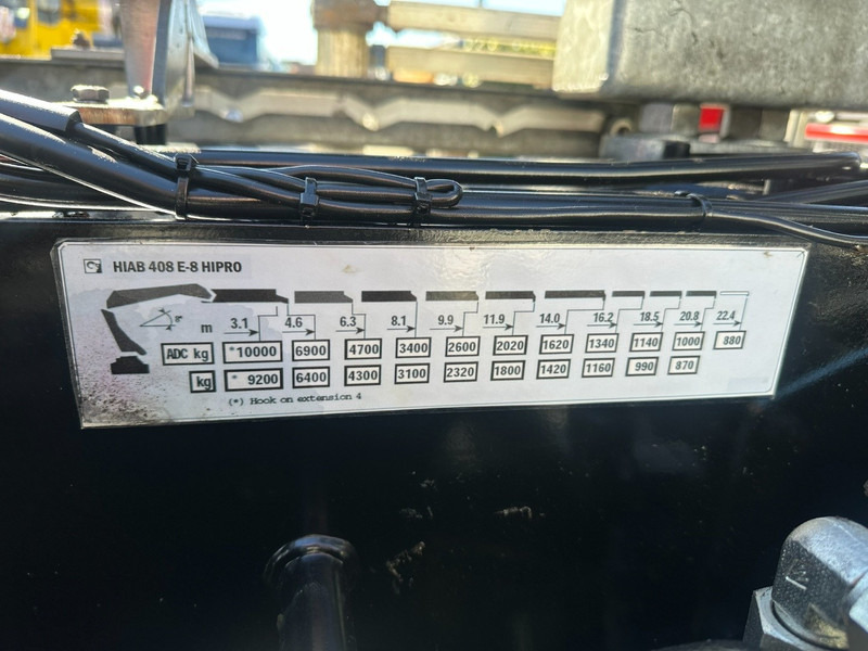 شاحنات مسطحة, شاحنة كرين Volvo FH 420 8x4 TRIDEM + KRAAN HIAB 408 E-8 HIPRO + WINCH - 63.000km ONLY - CREWCAB 4 SEATER - PLATFORM 7m - TOP CONDITION: صور 11