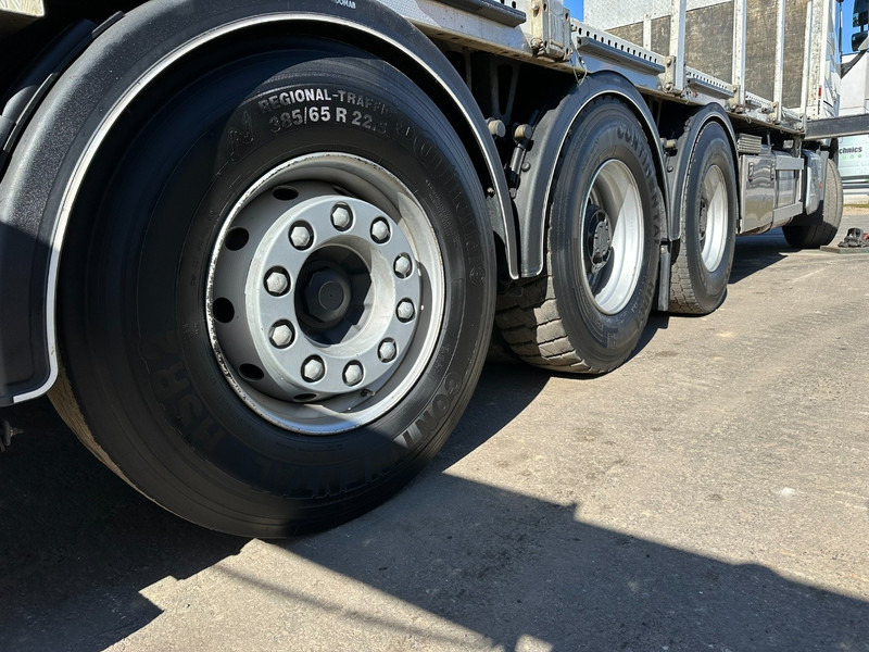 شاحنات مسطحة, شاحنة كرين Volvo FH 420 8x4 TRIDEM + KRAAN HIAB 408 E-8 HIPRO + WINCH - 63.000km ONLY - CREWCAB 4 SEATER - PLATFORM 7m - TOP CONDITION: صور 7
