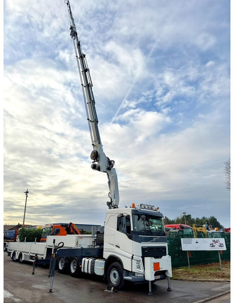 Volvo FH 460 6X4 + CRANE COPMA 530.7 + FlY-JIB 3 + A&C NOYENS LOWLOADER - 2x HYDR STEERING AXLES - شاحنة جرار: صور 5 Volvo FH 460 6X4 + CRANE COPMA 530.7 + FlY-JIB 3 + A&C NOYENS LOWLOADER - 2x HYDR STEERING AXLES - شاحنة جرار: صور 5