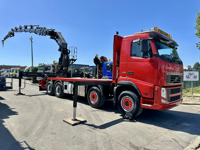Volvo FH 460 8X4 +(27m!) CRANE HIAB 700 E-6 HIPRO + FLYJIB 165X-4 - ROTATOR - *487.000km* - E5 - BE TRUCK 2011 - شاحنات مسطحة, شاحنة كرين: صور 2 Volvo FH 460 8X4 +(27m!) CRANE HIAB 700 E-6 HIPRO + FLYJIB 165X-4 - ROTATOR - *487.000km* - E5 - BE TRUCK 2011 - شاحنات مسطحة, شاحنة كرين: صور 2
